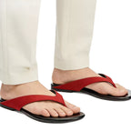 Damen Zehentrenner-Sandalen mit rutschfester Sohle und bequemem Fußbett R&B