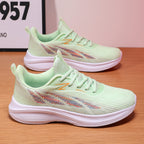 Damen Leichte Sport-Sneaker mit atmungsaktivem Mesh-Obermaterial R&B
