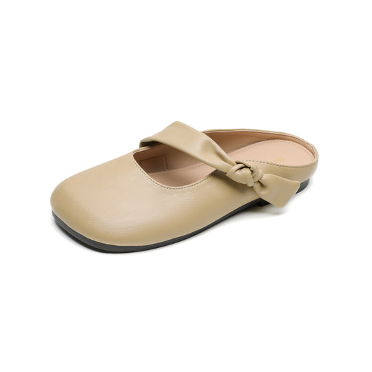 Damen Slipper mit modischem Knotendetail R&B
