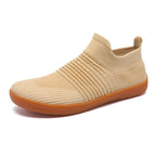 Damen Sportliche Slip-On Sneakers mit flexiblem Obermaterial