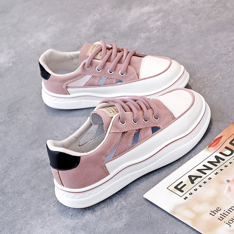 Damen Sneakers mit atmungsaktiven Einsätzen und rutschfester Sohle R&B