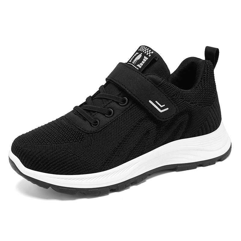 Damen Sportliche Sneakers mit Klettverschluss und atmungsaktivem Mesh-Obermaterial R&B