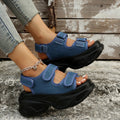 Damen Sportliche Sandalen mit verstärktem Riemendesign und komfortabler Sohle R&B