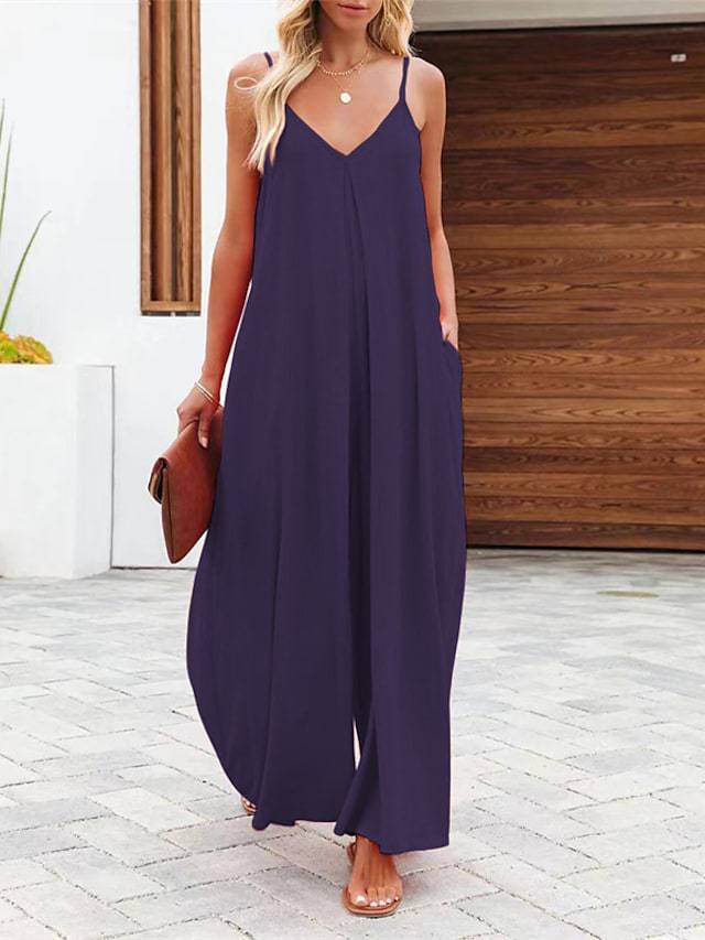 Damen lässiges Maxikleid R&B