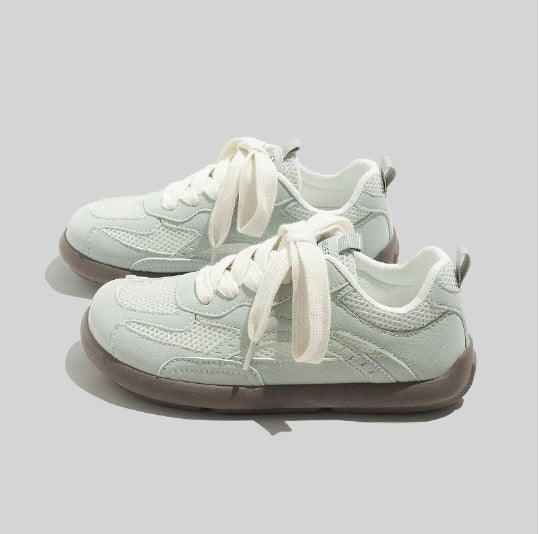 Damen Sportliche Lifestyle-Sneaker mit atmungsaktiver Mesh-Oberfläche und gepolsterter Sohle R&B