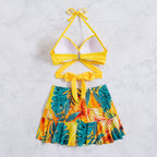 Damen Designer-Bikini mit verspieltem Rock