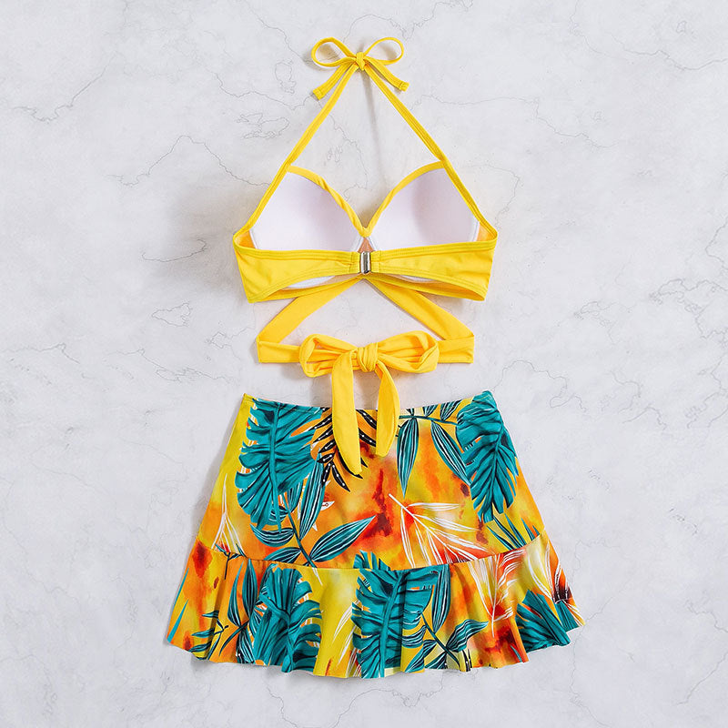 Damen Designer-Bikini mit verspieltem Rock