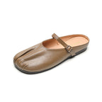 Damen elegante Clogs mit komfortabler Schnallenverstellung