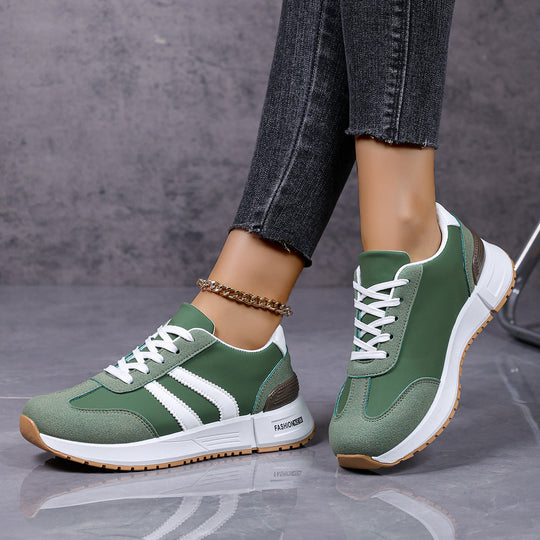 Damen Sportliche Sneakers mit modischem Design und atmungsaktiver Oberflächenstruktur R&B
