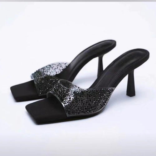 Damen Glitzernde Plateau-Pumps mit elegantem Riemen und komfortablem Fußbett R&B