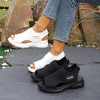 Damen Sportliche Sandalen mit atmungsaktiver Textiloberfläche und rutschfester Sohle