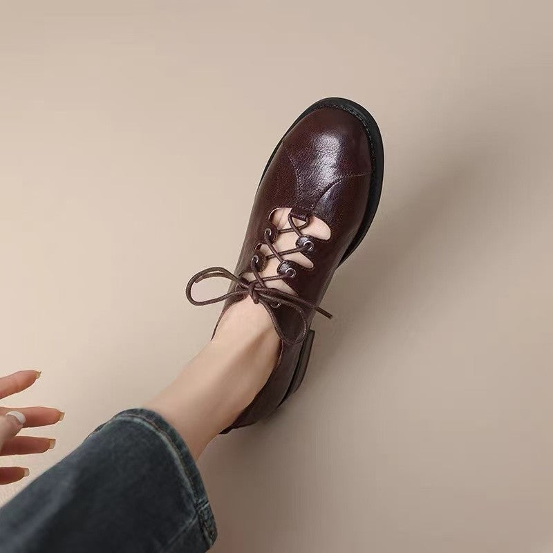 Damen Schnürschuhe mit durchbrochenem Design und weichem Obermaterial R&B