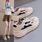 Damen Sportliche Sneaker mit atmungsaktivem Mesh-Obermaterial und flexibler Sohle R&B