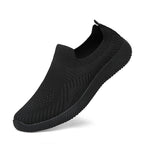 Damen Atembare Slip-On Sneakers mit elastischem Obermaterial