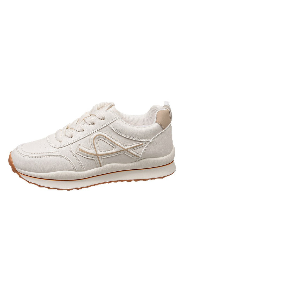 Damen nan leichte City-Sneaker mit erhöhtem Profil, stoßdämpfender EVA-Zwischensohle und rutschfester Gummilaufsohle R&B