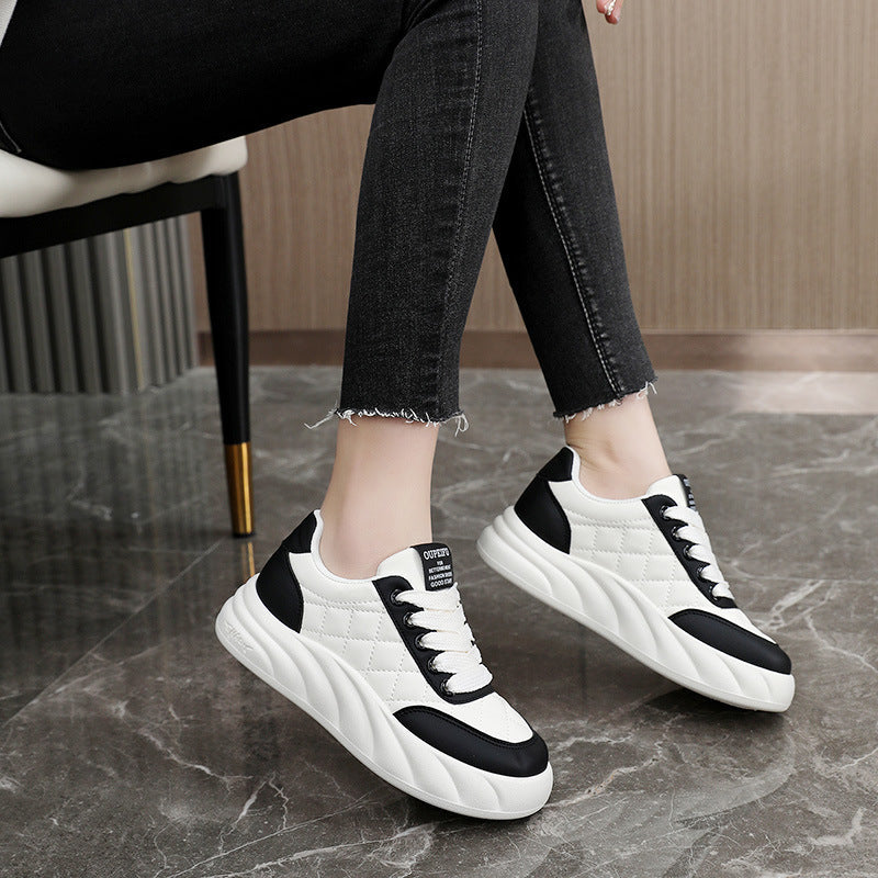 Damen modische Sneakers mit gepolstertem Sohlenprofil und stilvollem Obermaterial R&B