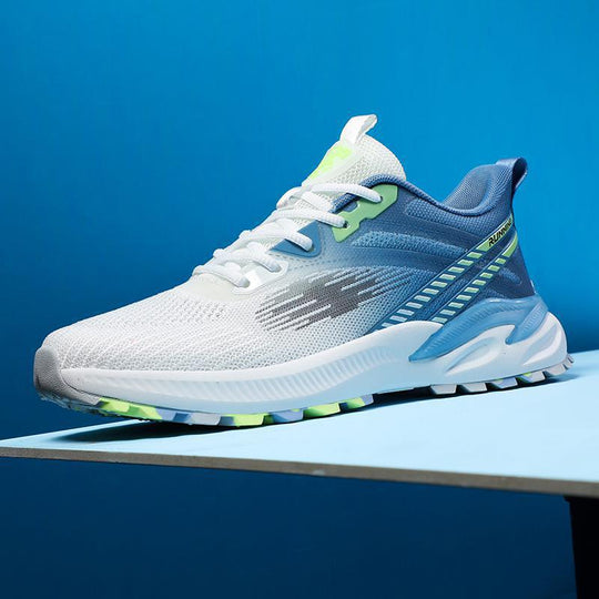 Damen Laufschuhe mit atmungsaktiver Mesh-Konstruktion und stoßdämpfender Sohle R&B
