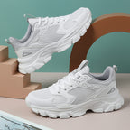 Damen Sportliche Mesh-Laufschuhe mit dämpfender Sohle