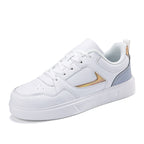 Damen Sportliche Sneakers mit eleganter Akzentfarbe