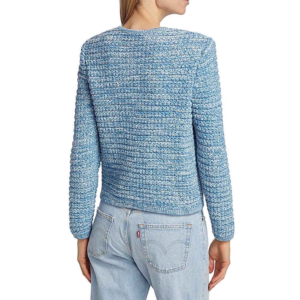 Strickjacke Damen elegant mit goldenen Knöpfen