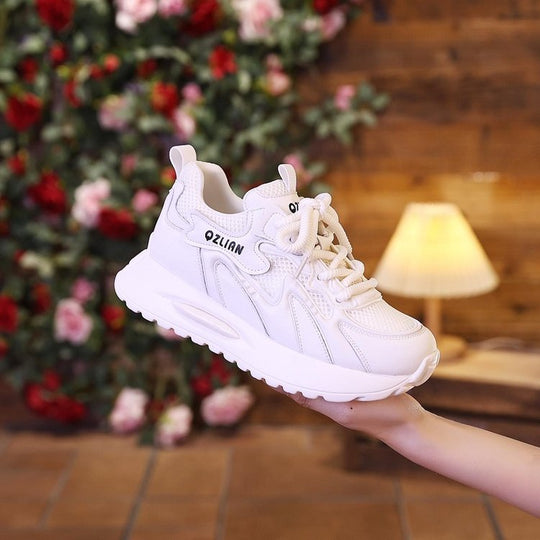 Damen Sportliche Air-Sneaker mit atmungsaktiver Mesh-Oberfläche R&B
