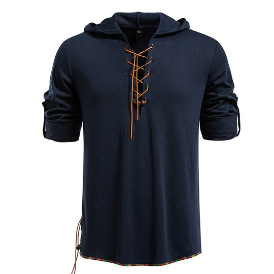 Damen Kapuzenpullover mit einzigartigem Kordelzug und lässigem Schnitt R&B