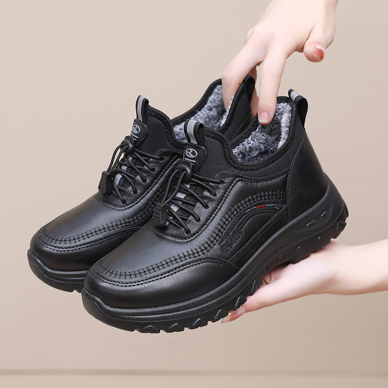 Damen Sportliche und komfortable Wander-Sneaker mit wärmendem Innenfutter R&B