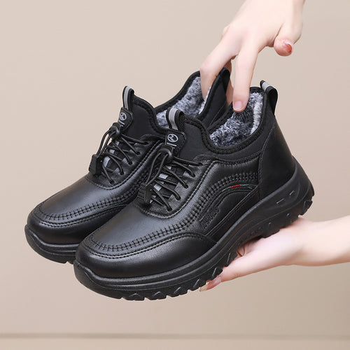Damen Sportliche und komfortable Wander-Sneaker mit wärmendem Innenfutter R&B