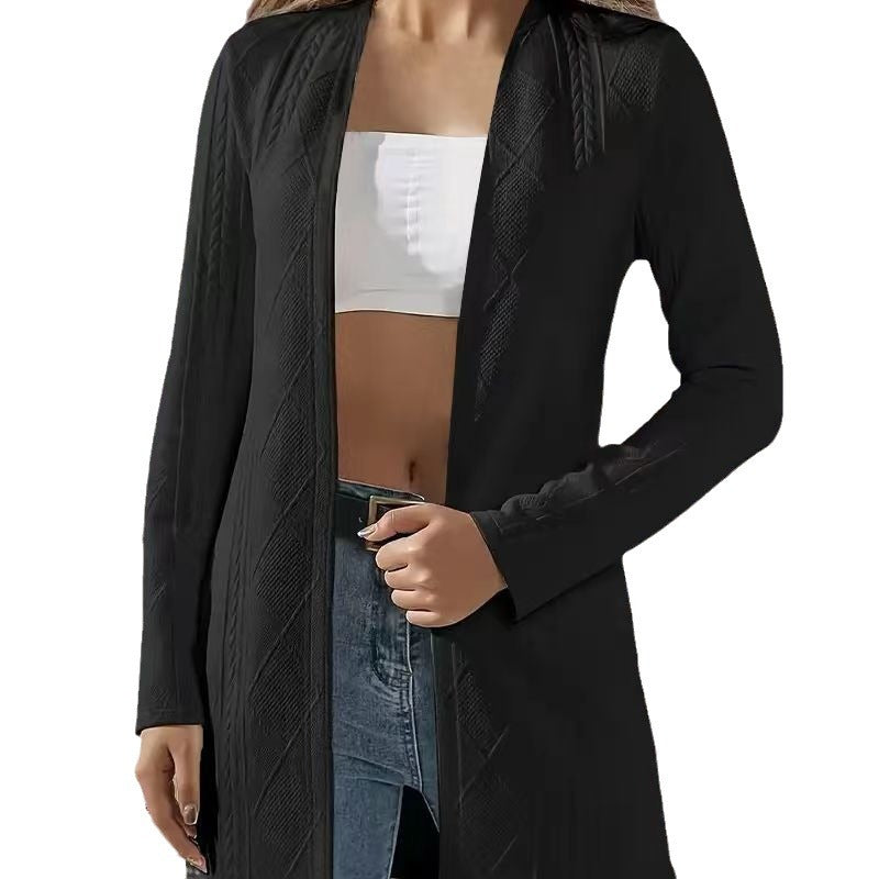 Damen elegante Jacke mit strukturiertem Design R&B