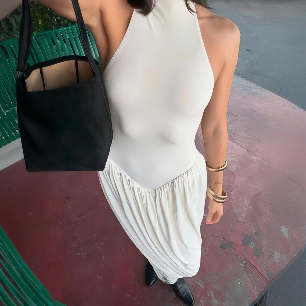 Damen Elegantes und fließendes Abendkleid R&B