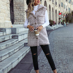 R&B | Plüschwesten Strickjacke