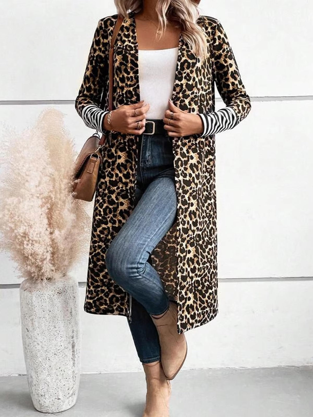 Damen Elegant gemusterter Cardigan R&B