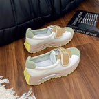 Damen Modische Sneakers im trendigen Plateau-Design R&B