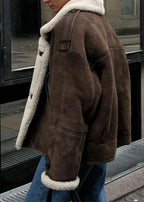 R&B | Aviator-Lammfelljacke