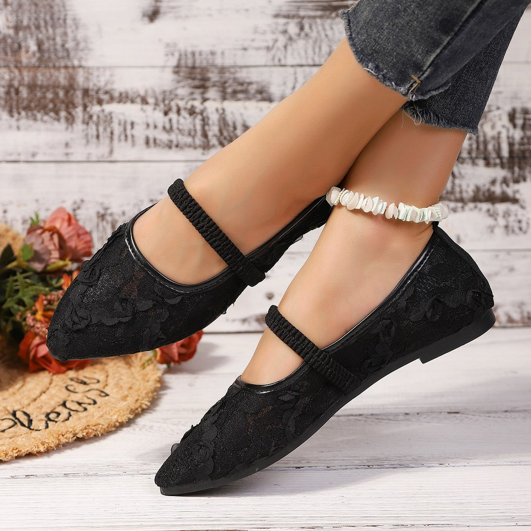 Damen Ballerina Schuhe R&B