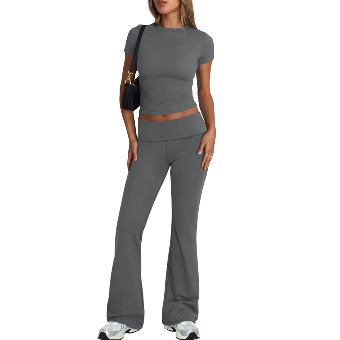 Damen Sportliches Zweiteiliges Set mit figurnauer Passform und modernem Design R&B