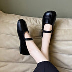 Damen Ballerinas mit verstellbarem Riemen und elegantem Design