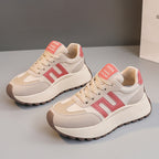 Damen High-Top Sneakers mit sportlichem Profil und rutschfester Sohle R&B