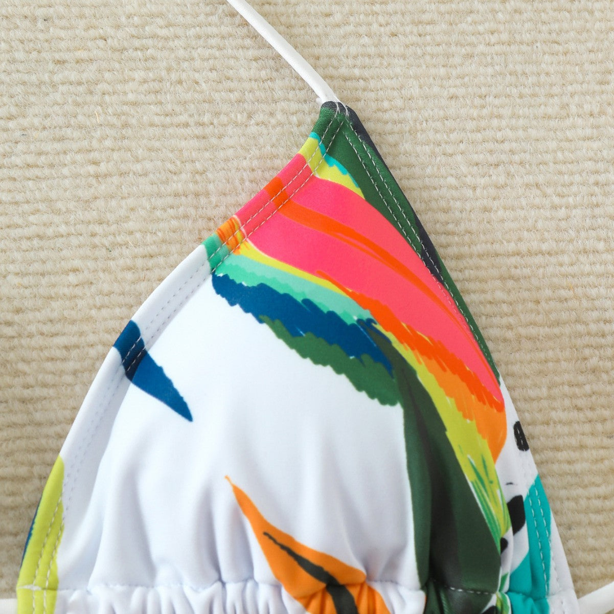 Damen Bikiniset mit lässigem Strandkleid R&B