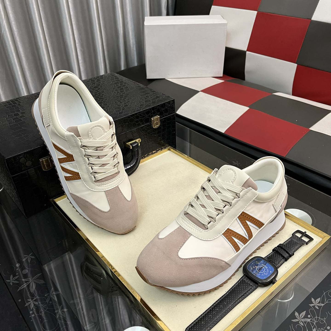 Damen Sportliche Sneakers mit atmungsaktiver Mesh-Oberfläche und rutschfester Sohle R&B