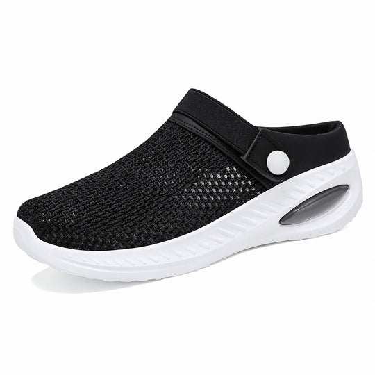 Damen Komfortable und stilvolle Clogs mit elastischem Riemen R&B