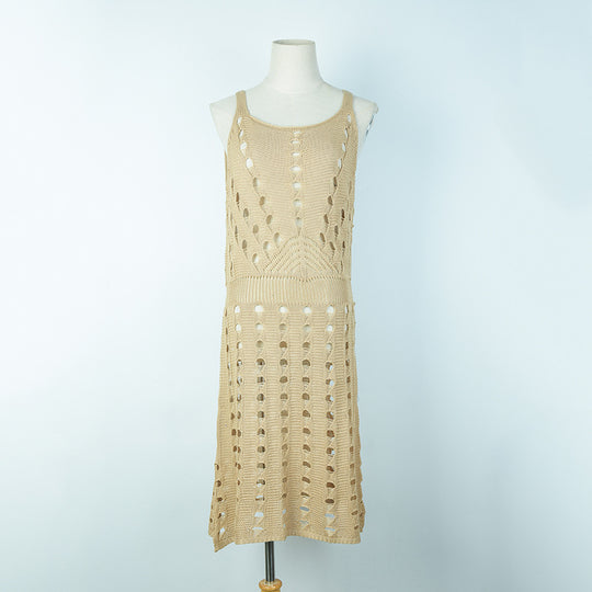 Damen gehäkeltes Sommerkleid mit raffinierten Cut-Outs R&B