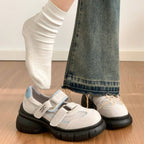 Damen Sportliche Sneaker mit Netz-Obermaterial und rutschfester Sohle R&B