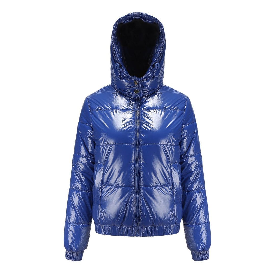Glänzende Wasserabweisende Thermo Komfort Winterjacke Damen | R&B