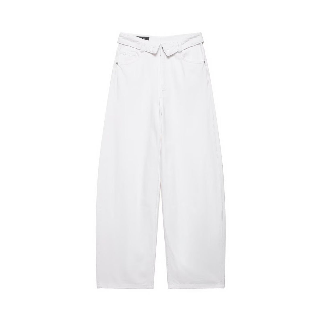 Damen Destroyed Jeans im lässigen Baggy-Stil R&B