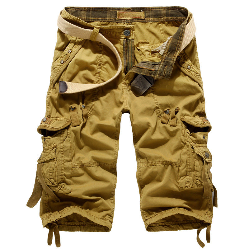 Herren Cargo Shorts mit mehreren Taschen R&B