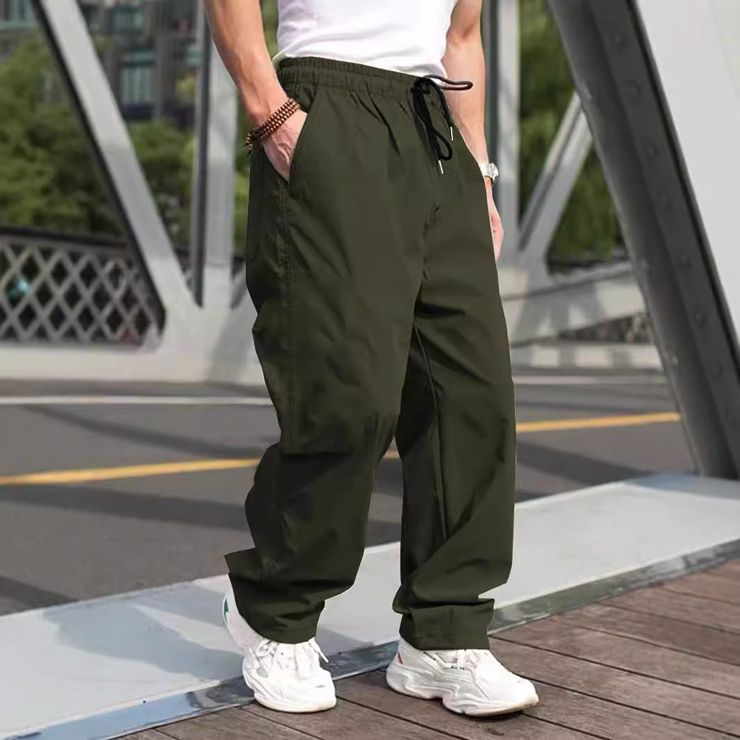Herren lässige Cargohose mit elastischem Bund R&B