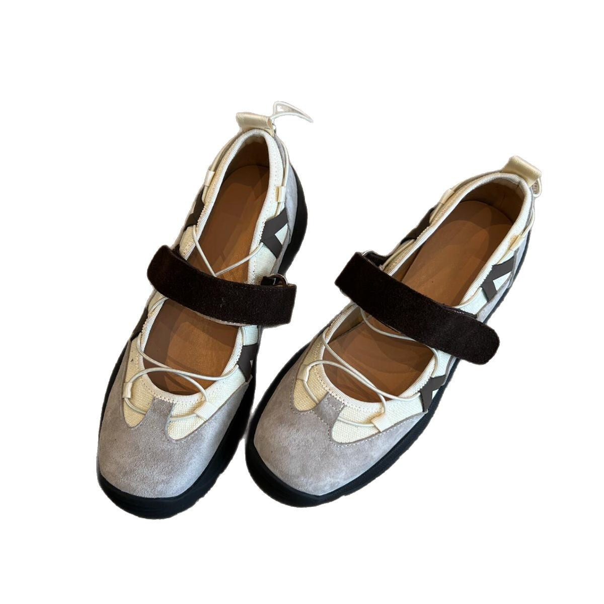 Damen Outdoor-Schuhe mit praktischem Velcro-Verschluss und atmungsaktivem Obermaterial R&B