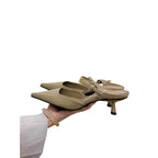 Damen Slingback-Pumps mit elegantem Schnallen-Detail