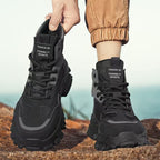 Damen Sportliche High-Top Sneakers mit rutschfester Sohle und stabiler Fersenkonstruktion